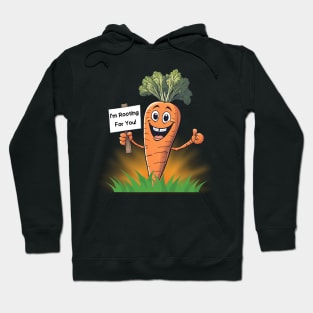 Carrot I'm Rooting For You! Hoodie